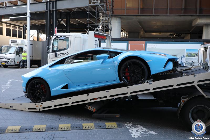 Lamborghini seized from unemployed man with 'unexplained wealth'